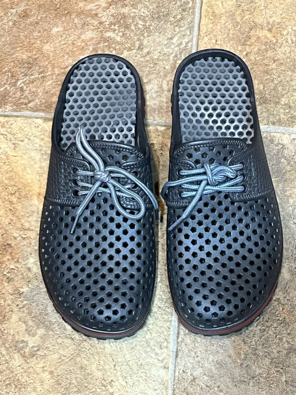 Cromer Resort Wear Unisex Beach Shoes Clogs Sz 8 Lace-up Excellent Condition!